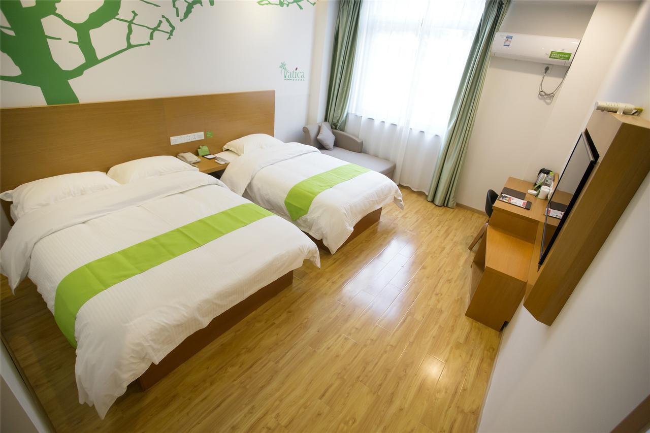 Отель Vatica Langfang Anci District Shifan College Экстерьер фото